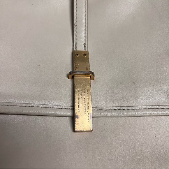 Marc by Marc Jacobs Blizzness Top Handle Satchel In Cream - Picture 13 of 16